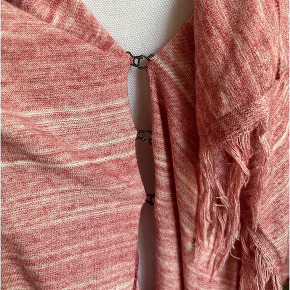 Free People Take a Bow Fringe cardigan Size S/P - Picture 11 of 16